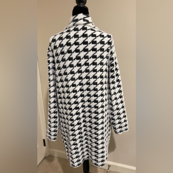 EUC | Liverpool Los Angeles | Finn Houndstooth Open Sweater Coat | XL - Picture 5 of 6